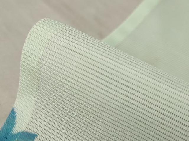平和屋着物＊夏物 訪問着 絽 舞花文 暈し染め 金彩 洗える着物 AABB8633st
