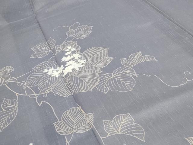 平和屋着物＊夏物 訪問着 絽 蔦の葉文 正絹 逸品 AABB8671st