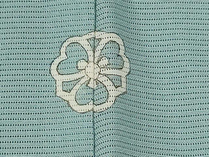 平和屋着物＊夏物 色無地 絽 空色 正絹 逸品 AABB8672st