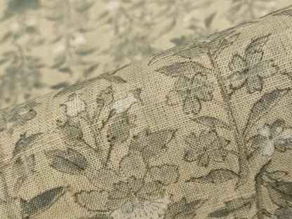 平和屋着物＊夏物 紗紬 更紗花文 正絹 逸品 AABB8674st