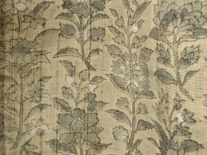 平和屋着物＊夏物 紗紬 更紗花文 正絹 逸品 AABB8674st