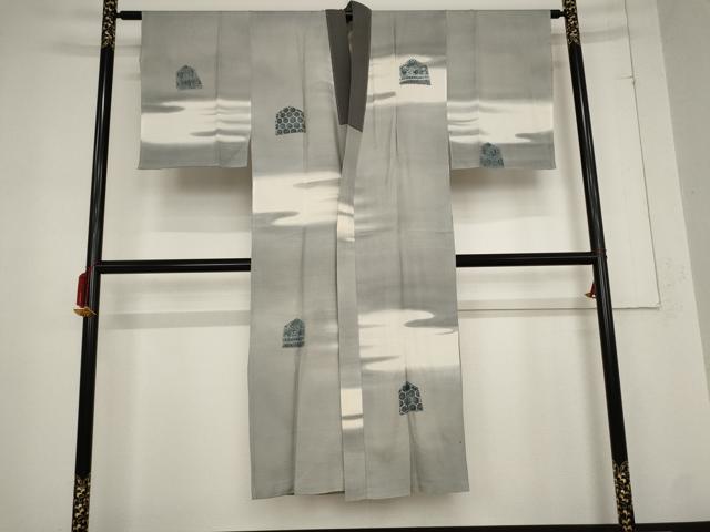 平和屋着物＊夏物 男性 長襦袢 絽 吉祥文 洗える着物 AABB8676st