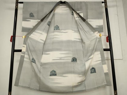 平和屋着物＊夏物 男性 長襦袢 絽 吉祥文 洗える着物 AABB8676st