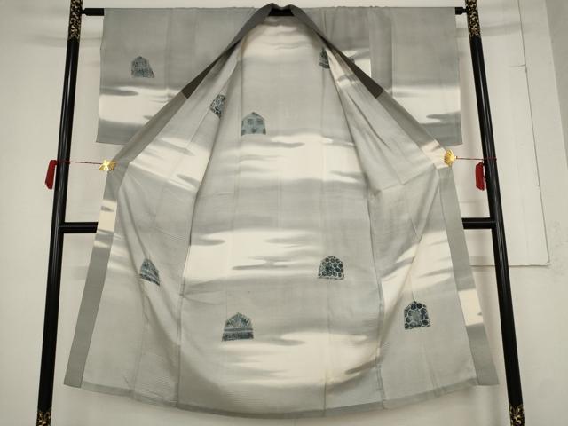 平和屋着物＊夏物 男性 長襦袢 絽 吉祥文 洗える着物 AABB8676st