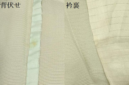 平和屋着物＊夏物 訪問着 絽 風景文 暈し染め 正絹 逸品 AABB8767sx