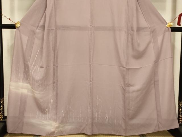 平和屋着物＊夏物 訪問着 絽 木賊 暈し染め 正絹 逸品 AABB8768sx