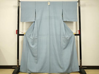 平和屋着物＊夏物 色無地 絽 秘色色 正絹 逸品 AABB8770sx