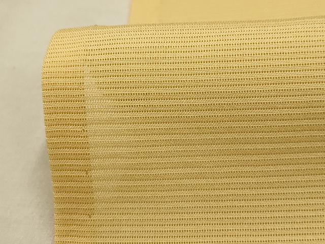 平和屋着物＊夏物 色無地 絽 卵色 正絹 逸品 AABB8775sx