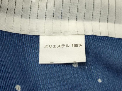 平和屋着物＊夏物 小紋 絽 霞文 洗える着物 AABB8782sx