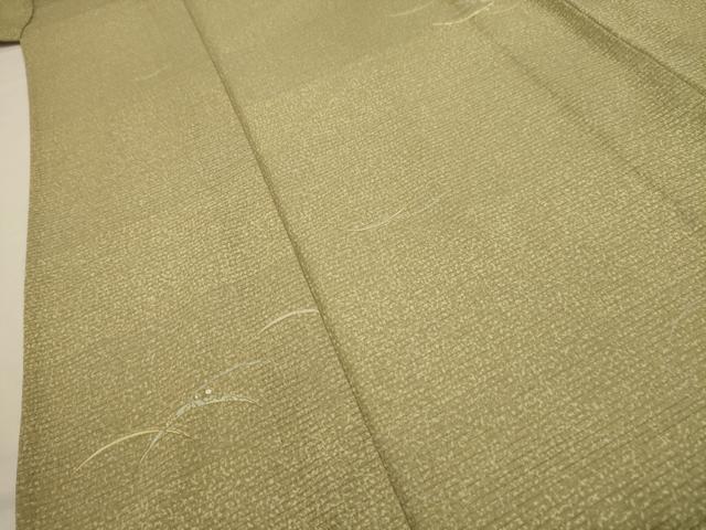 平和屋着物＊夏物 小紋 絽 雪芝文 洗える着物 AABB8792sx