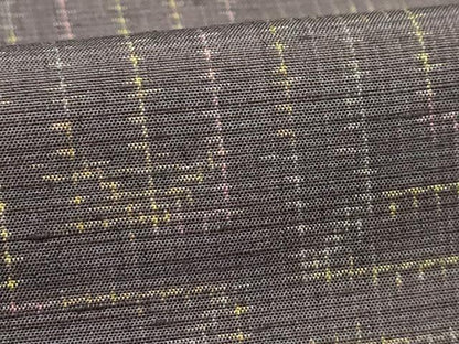 平和屋着物■上質な紬　幾何学文様　正絹　逸品　AABB8906sx