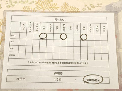平和屋着物◎六通柄袋帯　唐織　立波花文　金銀糸　正絹　逸品　AABB9078dt