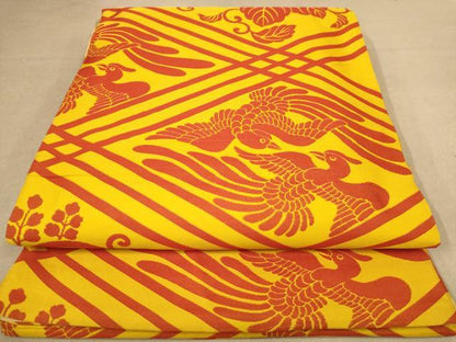 平和屋着物●両面　全通柄袋帯　有栖川文様　名物裂　正絹　逸品　AABB9106dt