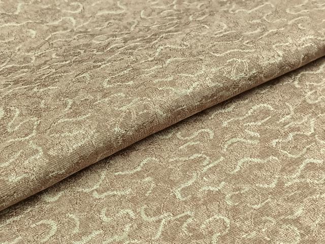 平和屋着物▽上質な小紋　単衣　流水文　正絹　逸品　AABK4520ck