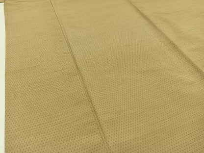 平和屋着物▽上質な紬 単衣 蚊絣 正絹 逸品 AABB9210jh