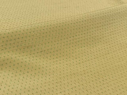 平和屋着物▽上質な紬 単衣 蚊絣 正絹 逸品 AABB9210jh