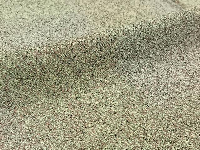 平和屋着物▽上質な小紋　単衣　霞文　鬼しぼ縮緬　正絹　逸品　AABB9212jh