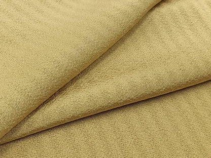 平和屋着物▽上質な小紋 単衣 縞 浅黄色 正絹 逸品 AABB9216jh