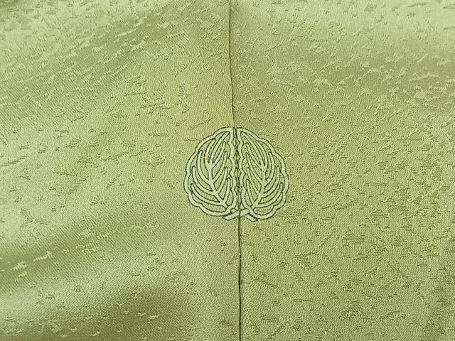平和屋着物▽訪問着 単衣 駒刺繍 宝尽くし花文 金糸 金彩 正絹 逸品 AABB9234jh