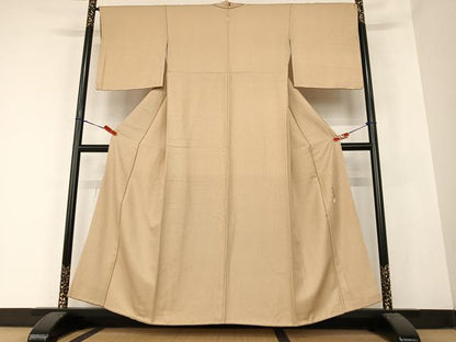 平和屋着物●伝統工芸師 服部光擴 江戸小紋 吉祥地紋 正絹 逸品 AABC0034zg