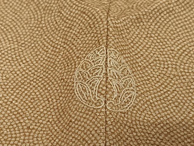 平和屋着物●伝統工芸師 服部光擴 江戸小紋 吉祥地紋 正絹 逸品 AABC0034zg
