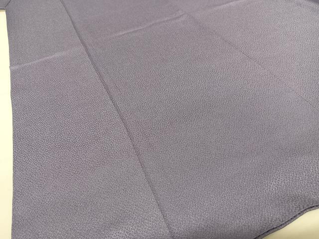 平和屋着物●上質な色無地　作家物　紫苑色　正絹　逸品　AABC0040zg