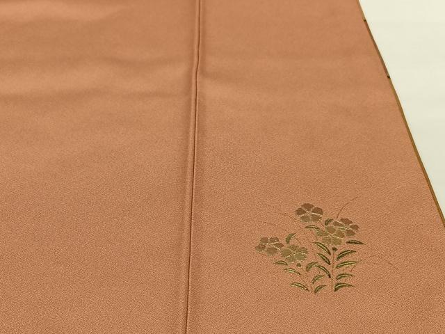 平和屋着物●訪問着 花蝶絵巻文 山車 暈し染め 金彩 ロング丈 正絹 逸品 AABC0050zg