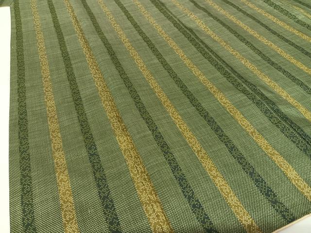 平和屋着物●本場大島紬 一元7マルキ 間道 小田急百貨店扱い 正絹 逸品 AABC0056zg