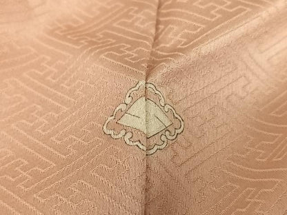 平和屋着物●訪問着 友禅 刺繍 枝垂れ花文 金彩 正絹 逸品 AABC0066zg