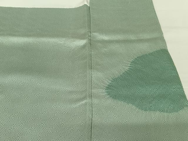 平和屋着物●訪問着 駒刺繍 絞り 梅松花文 金彩 松坂屋扱い 正絹 逸品 AABC0068zg