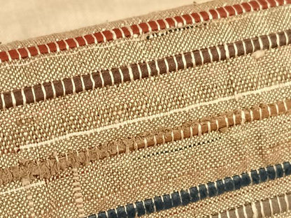 平和屋着物●京の名門　じゅらく謹製　訪問着　作家物　横段文　正絹　逸品　AABC0074zg