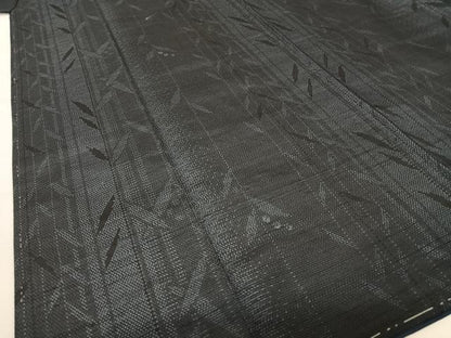 平和屋着物●上質な紬 草木文 正絹 逸品 未使用 AABC0075zg