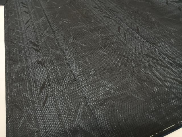 平和屋着物●上質な紬 草木文 正絹 逸品 未使用 AABC0075zg