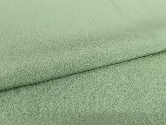 平和屋着物●上質な色無地　青磁色　正絹　逸品　AABC0090zg