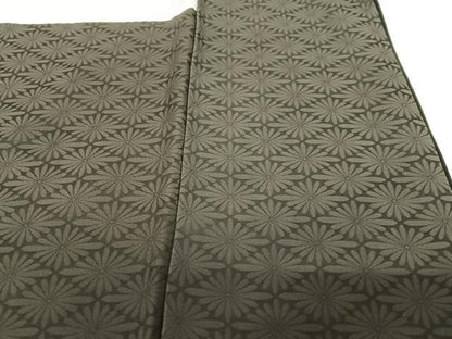 平和屋着物●訪問着 友禅 花楽器文 黒地 金彩 正絹 逸品 未使用 AABC0104zg