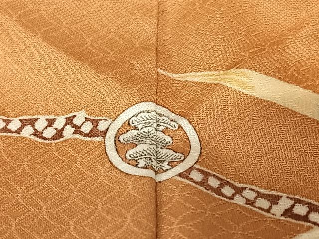 平和屋着物●千くさ染繍　訪問着　駒刺繍　松竹梅　金彩　正絹　逸品　AABC0116zg