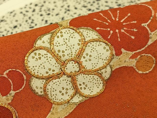 平和屋着物●訪問着 友禅 駒刺繍 松竹梅雲重ね文 金彩 さが美扱い 正絹 逸品 AABC0151zg