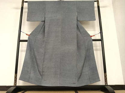 平和屋着物●古橋慶一　江戸小紋　鮫小紋柄　正絹　逸品　AABC0190zg