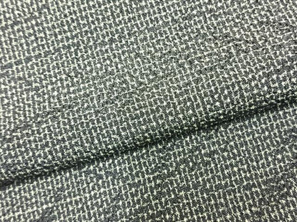 平和屋着物▽本塩沢 単衣 草葉文 正絹 逸品 AABC0256fy