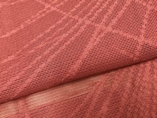 平和屋着物▽道行コート スリーシーズン 春夏秋 塵除け 斜縞 正絹 逸品 AABC0268fy