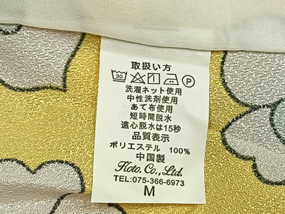 平和屋着物▽小紋 単衣 花尽くし 洗える着物 AABC0270fy