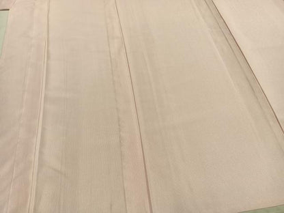 平和屋着物▽江戸小紋 単衣 万筋 ピンク色×白色 洗える着物 AABC0280fy