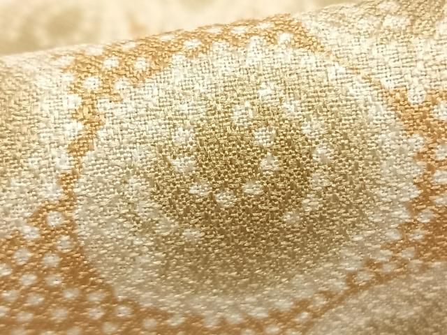 平和屋着物▽江戸小紋 単衣 丸文 洗える着物 AABC0291fy