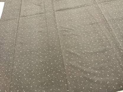 平和屋着物▽江戸小紋　単衣　散らし文　高島屋扱い　反端付き　ロング丈　洗える着物　未使用　AABC0293fy