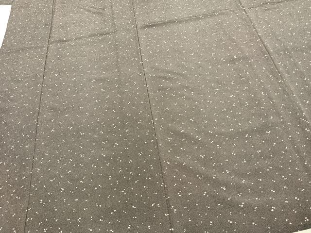 平和屋着物▽江戸小紋　単衣　散らし文　高島屋扱い　反端付き　ロング丈　洗える着物　未使用　AABC0293fy
