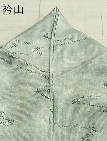 平和屋着物▽上質な紬 単衣 抽象文様 正絹 逸品 AABC0308fy