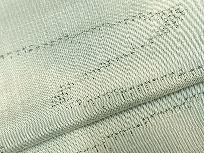 平和屋着物▽上質な紬 単衣 抽象文様 正絹 逸品 AABC0308fy