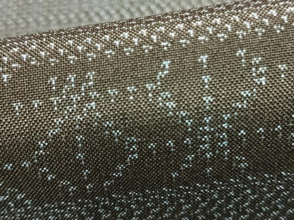 平和屋着物▽本場大島紬　単衣　霞取り文　正絹　逸品　未使用　AABC0312fy