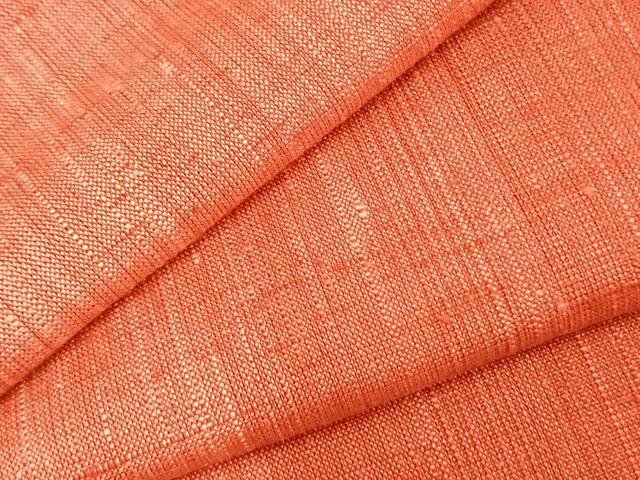 平和屋着物▽上質な紬 単衣 霞文 正絹 逸品 未使用 AABC0313fy