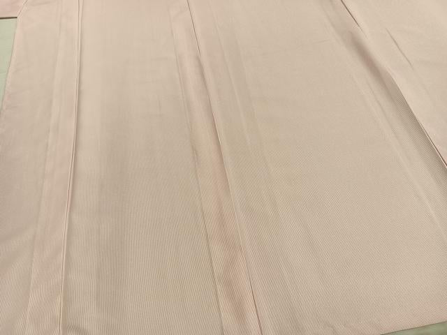 平和屋着物▽江戸小紋 単衣 万筋 ピンク色×白色 洗える着物 AABC0324fy